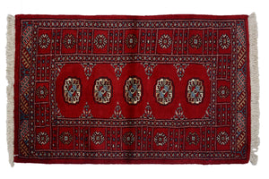 Bukhara Persian Rug, 80 x 133 cm