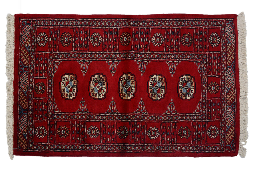 Bukhara Persian Rug, 80 x 133 cm