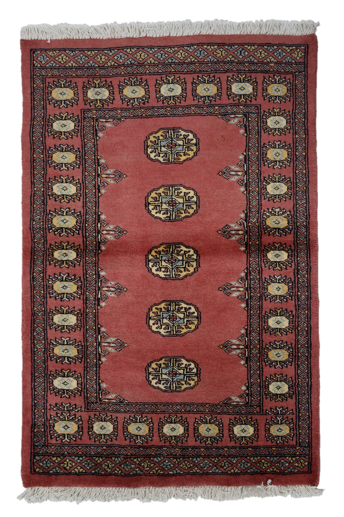 Bukhara Oriental Rug – Scarlet Compass