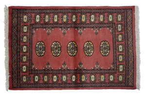 Bukhara Persian Rug, 80 x 119 cm