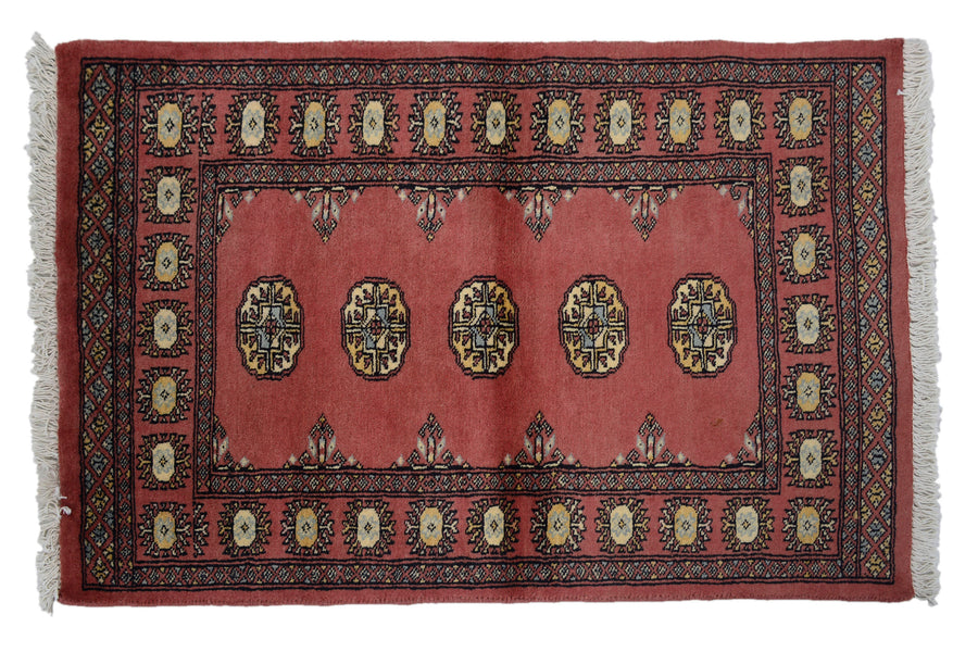 Bukhara Persian Rug, 80 x 119 cm