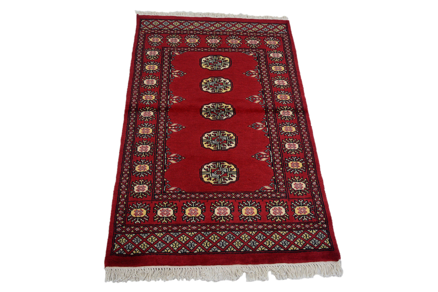 Bukhara Persian Rug – Claret Constellation
