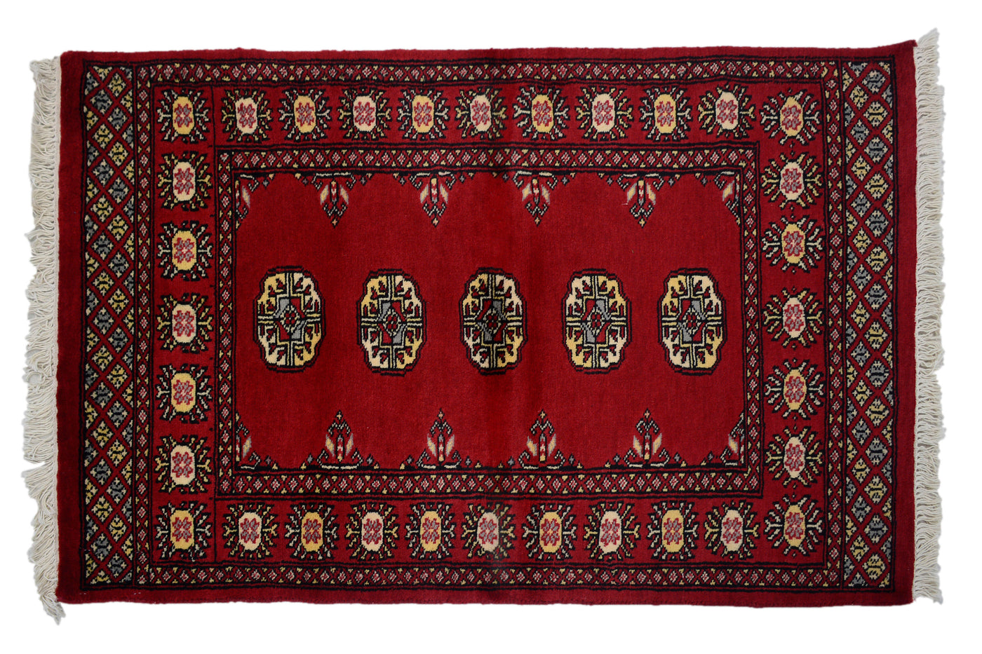 Bukhara Persian Rug – Claret Constellation