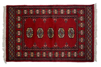 Bukhara Persian Rug, 78 x 125 cm