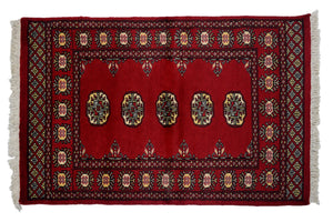 Bukhara Persian Rug, 78 x 125 cm