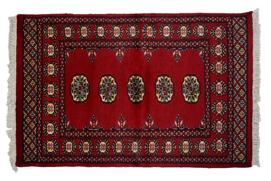 Bukhara Persian Rug, 78 x 125 cm