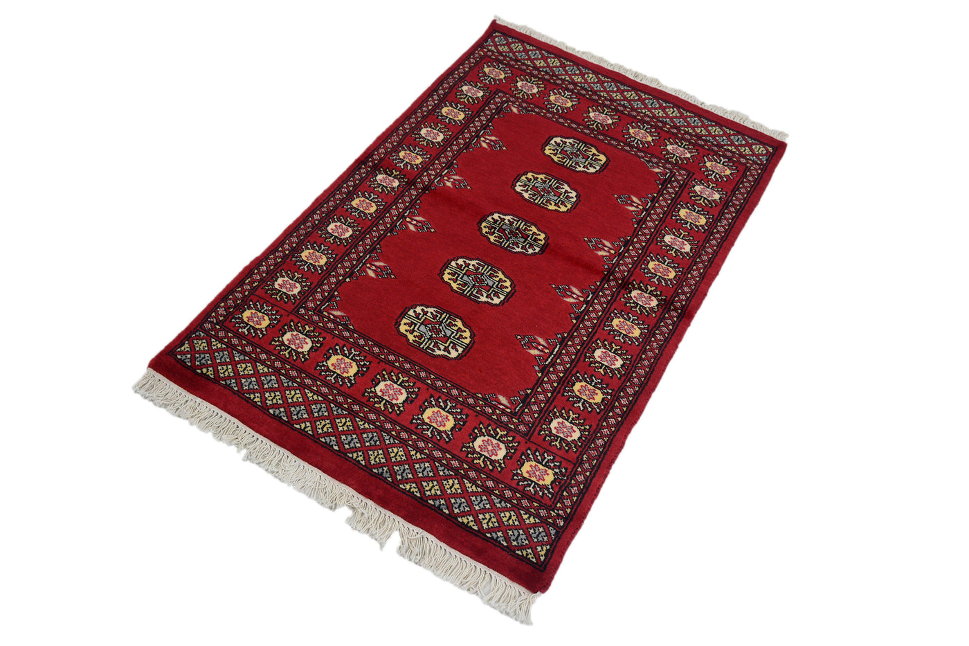 Bukhara Persian Rug – Claret Constellation