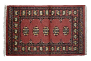 Bukhara Persian Rug, 79 x 122 cm