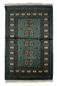 Bukhara Persian Rug, 80 x 129 cm
