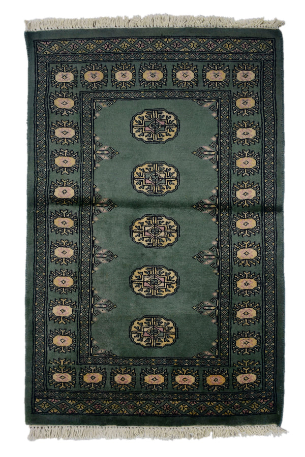 Bukhara Persian Rug, 80 x 129 cm