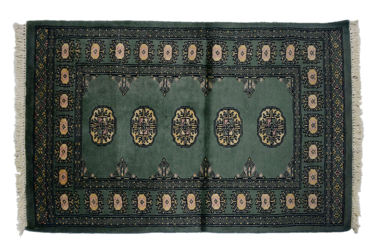 Bukhara Persian Rug, 80 x 129 cm