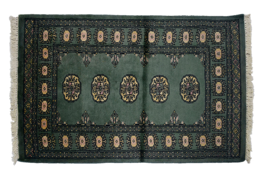 Bukhara Persian Rug, 80 x 129 cm