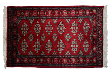 Bukhara Persian Rug, 80 x 120 cm (New Arrival)