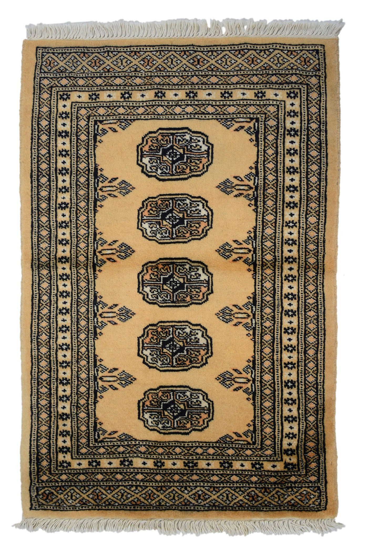 Bukhara Persian Rug, 65 x 99 cm