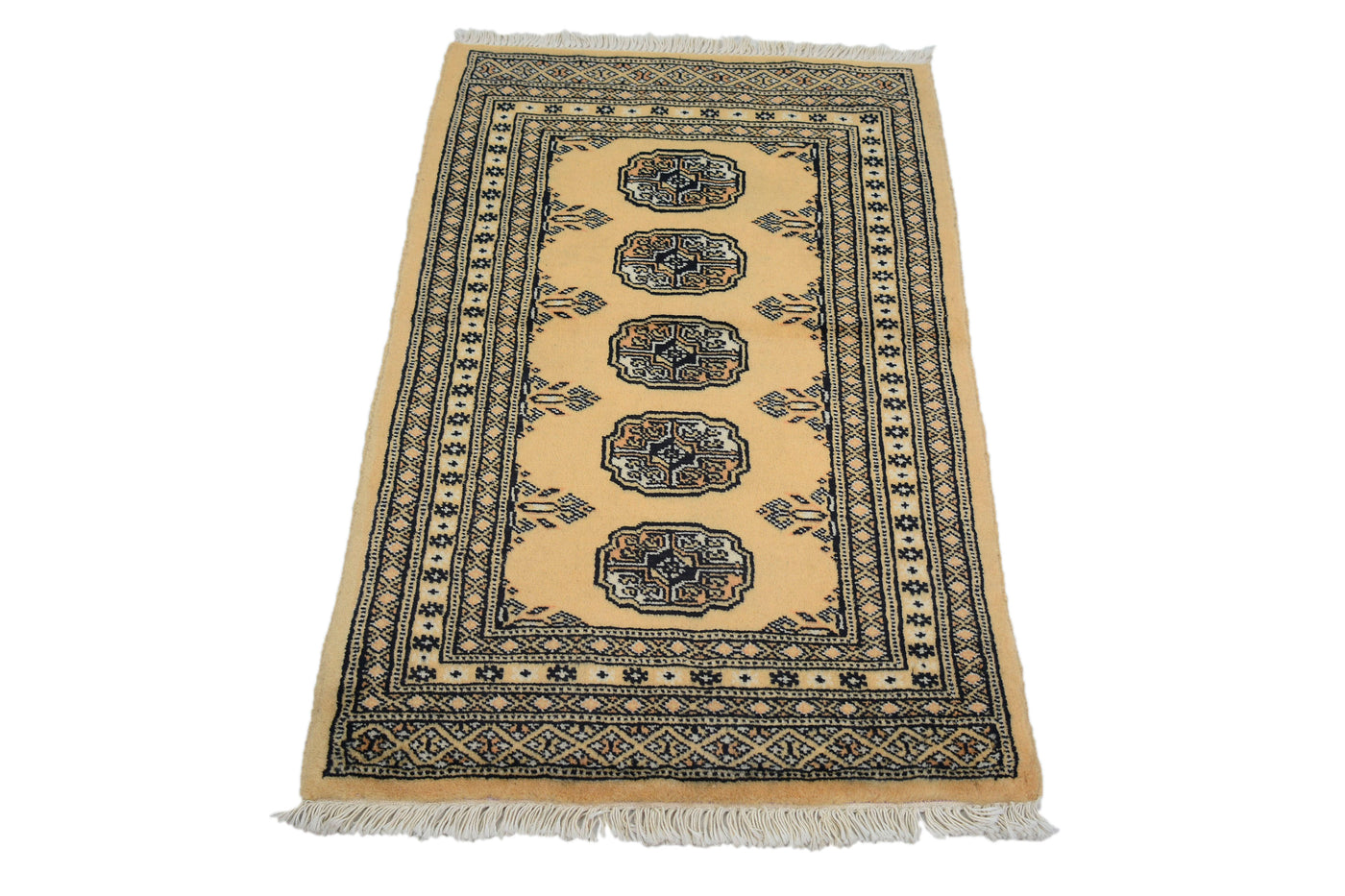 Bukhara Persian Rug, 65 x 99 cm