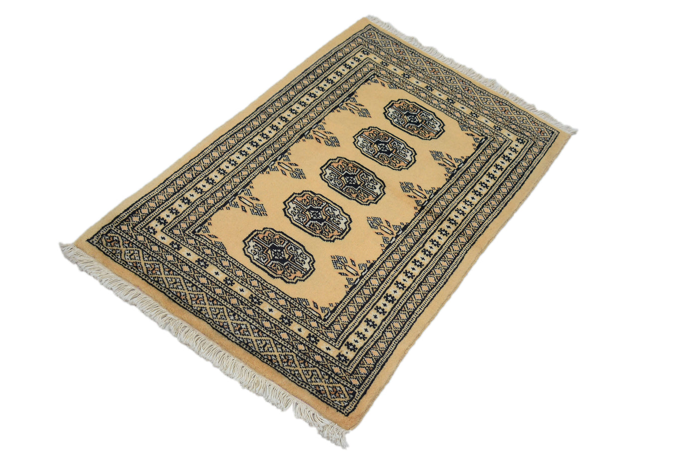 Bukhara Persian Rug, 65 x 99 cm