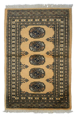 Bukhara Persian Rug, 65 x 99 cm (New Arrival)