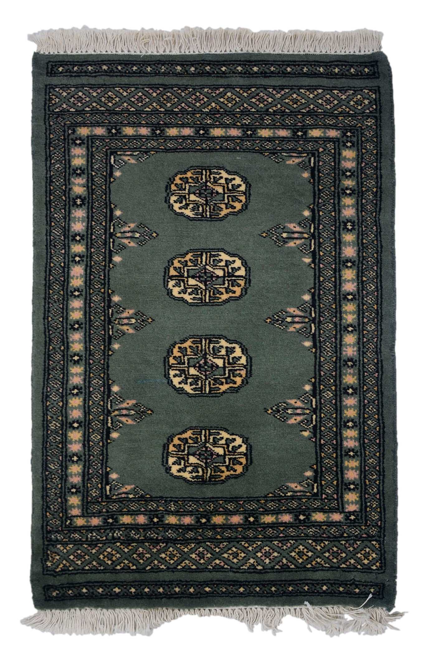 Bukhara Persian Rug – Emerald Medallion