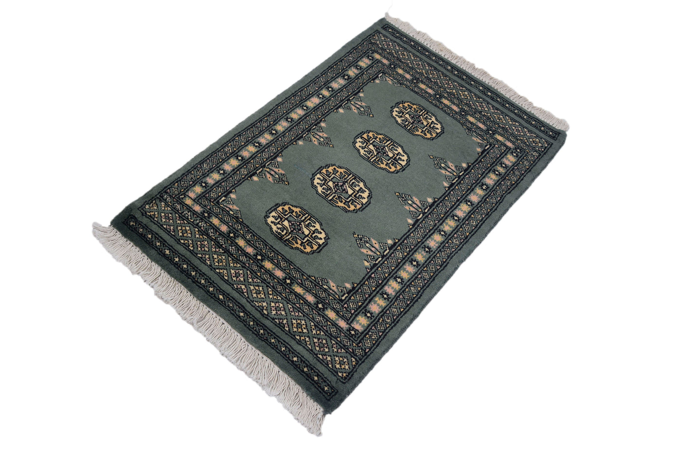 Bukhara Persian Rug – Emerald Medallion
