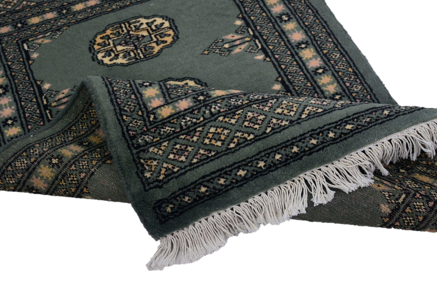 Bukhara Persian Rug – Emerald Medallion