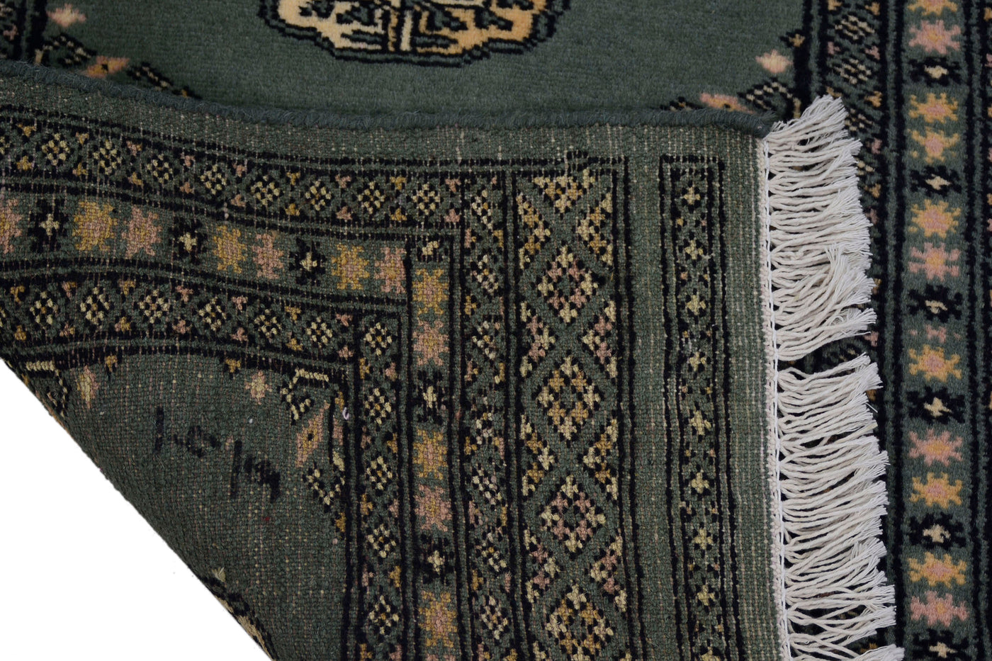 Bukhara Persian Rug – Emerald Medallion