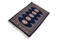 Bukhara Persian Rug, 65 x 92 cm