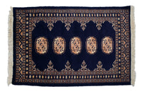Bukhara Persian Rug, 65 x 92 cm