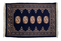 Bukhara Persian Rug, 65 x 92 cm (New Arrival)