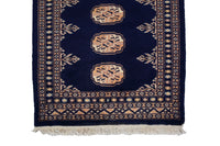 Bukhara Persian Rug, 65 x 92 cm
