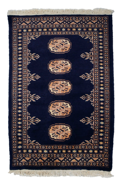 Bukhara Persian Rug, 65 x 92 cm (New Arrival)
