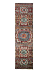Afghan Mamluk Runner, 82 x 297 cm