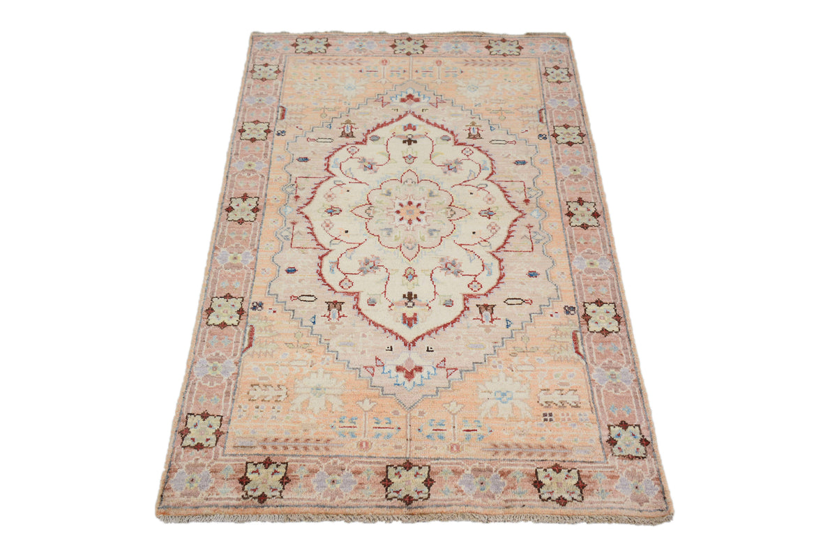Chobi Afghan Rug – Bone Emblem