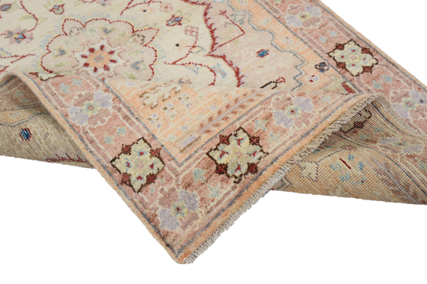 Chobi Afghan Rug – Bone Emblem
