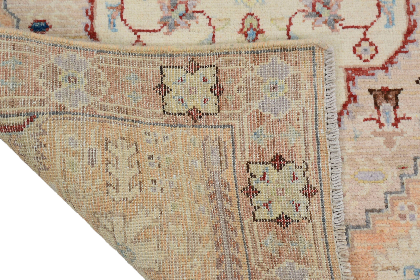 Chobi Afghan Rug – Bone Emblem