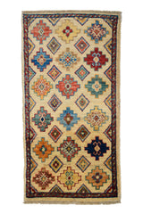 Afghan Chobi Rug, 49 x 98 cm (New Arrival)