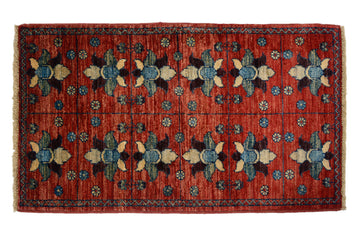 Afghan Chobi Rug, 56 x 101 cm (New Arrival)