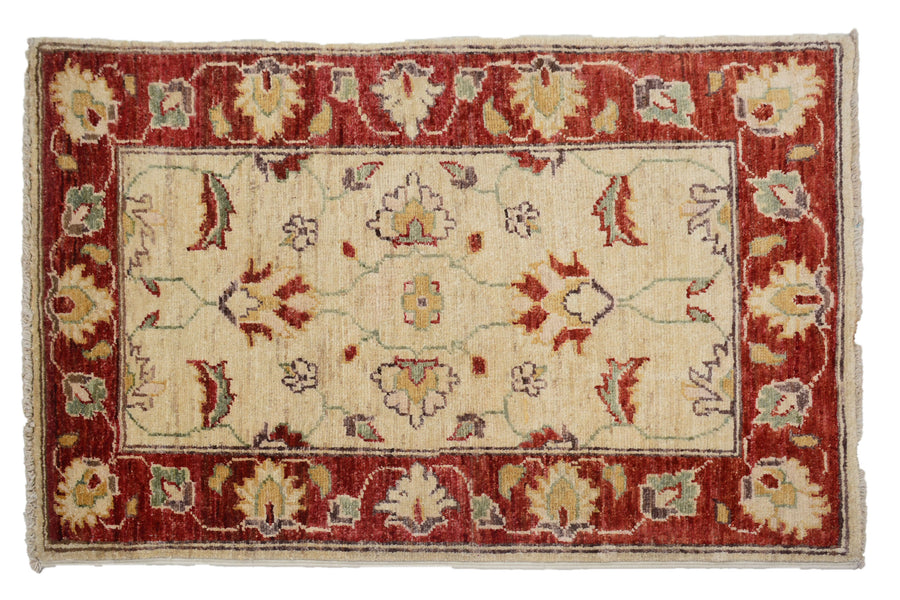 Afghan Chobi Rug, 61 x 91 cm