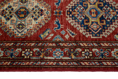 Afghan Super Kazak Rug, 59 x 91 cm (New Arrival)
