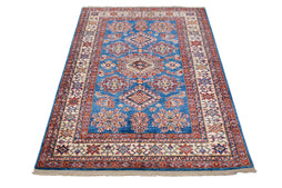 Afghan Super Kazak Rug, 120 x 177 cm (New Arrival)