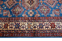 Super Kazak Afghan Rug – Sapphire Emblem