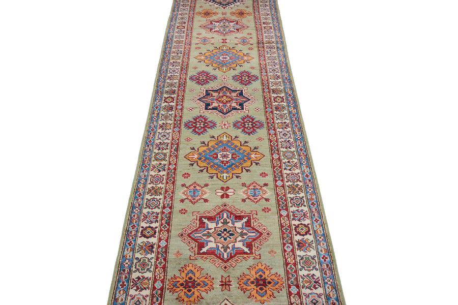 Afghan Kazak Runner, 80 x 313 cm
