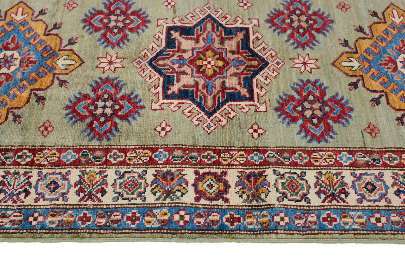 Kazak Afghan Runner – Jade Prism