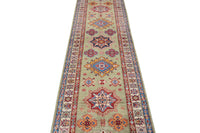 Afghan Kazak Runner, 82 x 311 cm