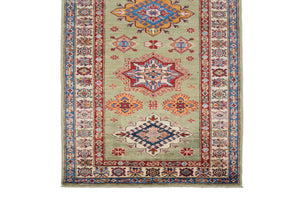 Afghan Kazak Runner, 82 x 311 cm