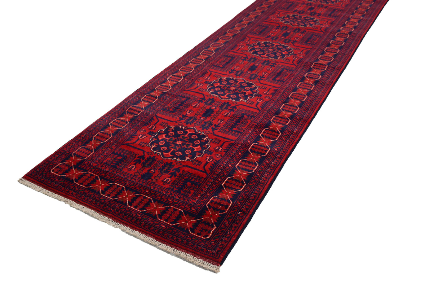 Khal Mohammadi Afghan Runner – Vermilion Keystone