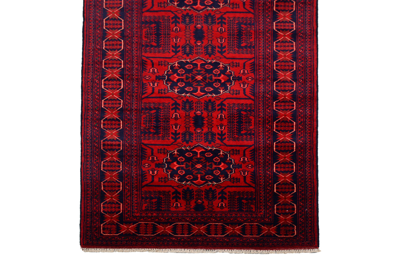 Khal Mohammadi Afghan Runner – Vermilion Keystone