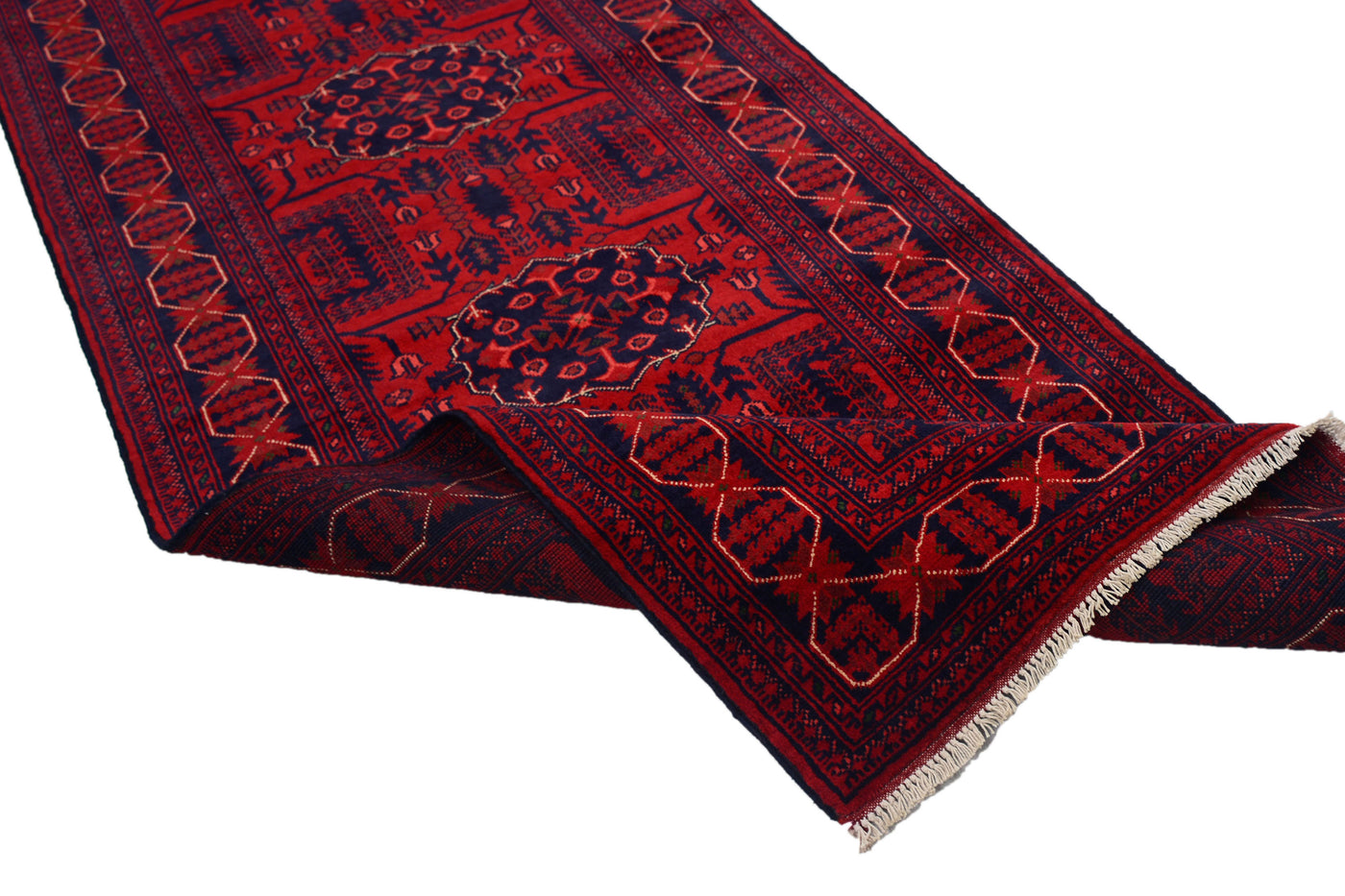 Khal Mohammadi Afghan Runner – Vermilion Keystone