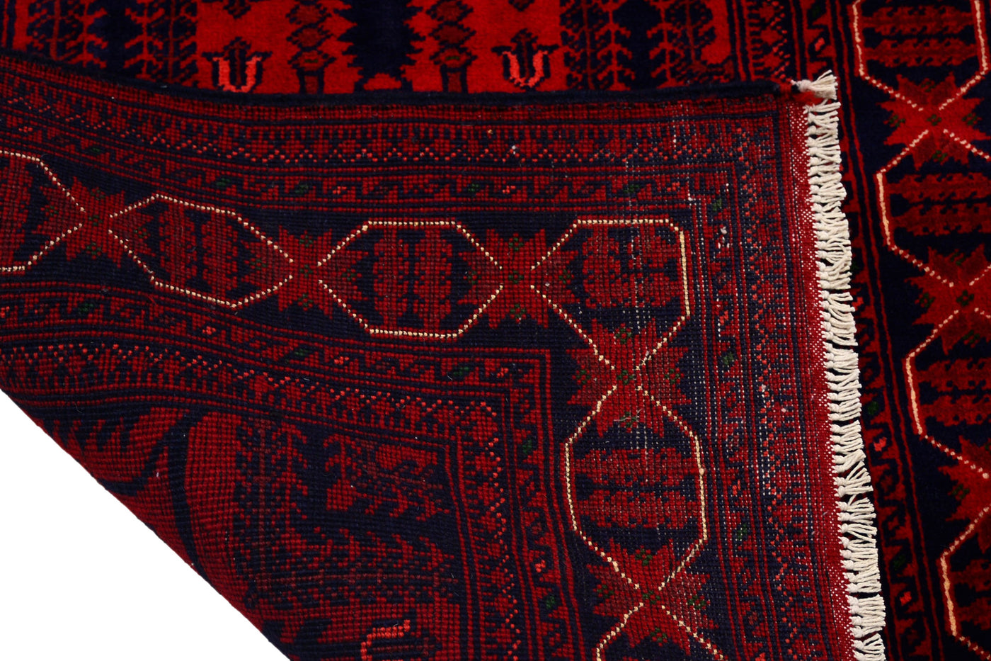 Khal Mohammadi Afghan Runner – Vermilion Keystone