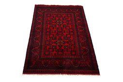 Afghan Khal Mohammadi Rug, 101 x 147 cm (New Arrival)