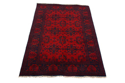 Afghan Khal Mohammadi Rug, 100 x 146 cm (New Arrival)